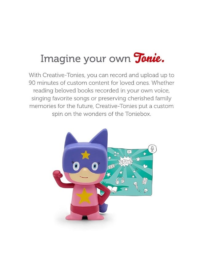 Tonies Superhero Creative Audio Character - Pink/Purple