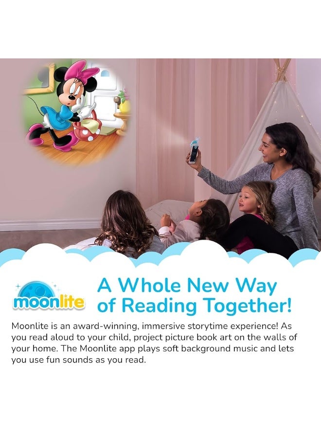 Moonlite Storybook Reels for Flashlight Projector, Kids Toddler | Mickey & Friends A Perfect Picnic | Single Reel Pack Story for 12 Months and Up