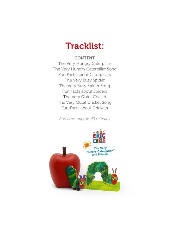 Tonies The Very Hungry Caterpillar Audio Play Character