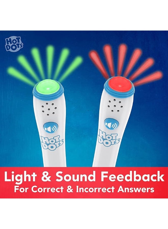 Educational Insights Hot Dots LightUp Interactive Pen Single Pen Interactive Learning Compatible With Any Hot Dots Set