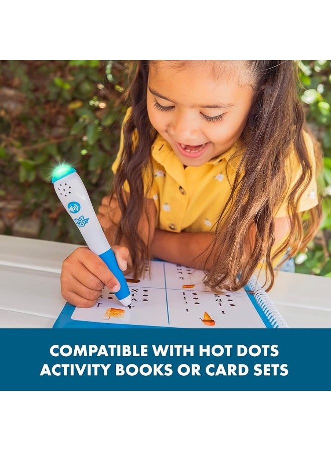 Educational Insights Hot Dots LightUp Interactive Pen Single Pen Interactive Learning Compatible With Any Hot Dots Set