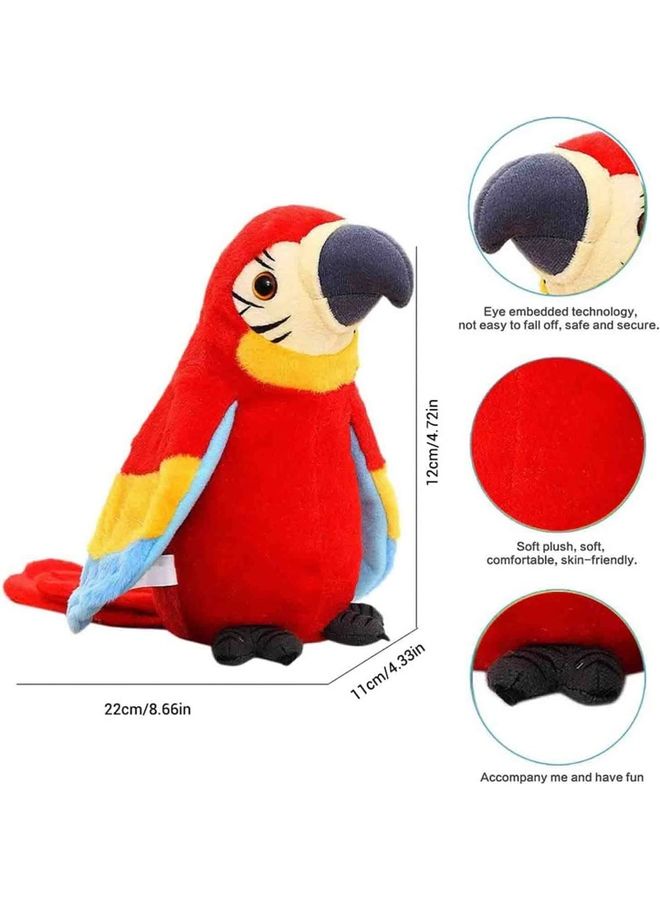 Talking Parrot Plush Toy
