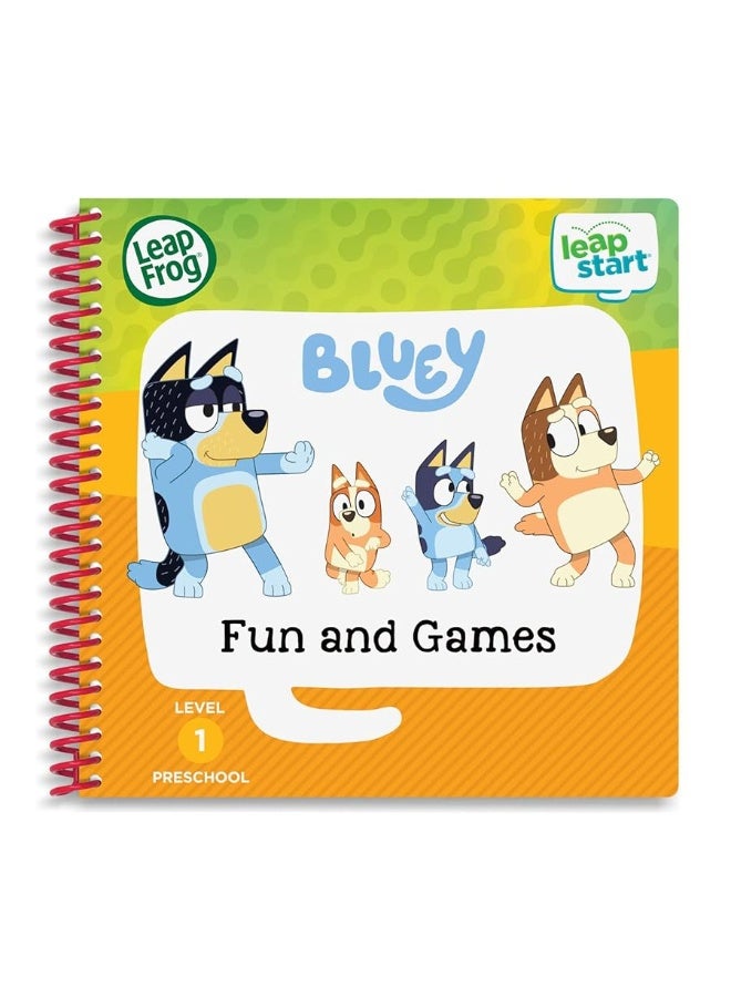 LeapFrog LeapStart Bluey Fun and Games