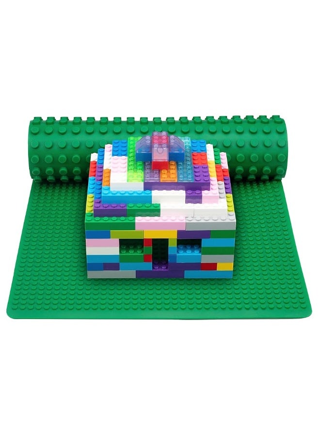 SCS Direct Brick Building Blocks Silicone Playmat - 16