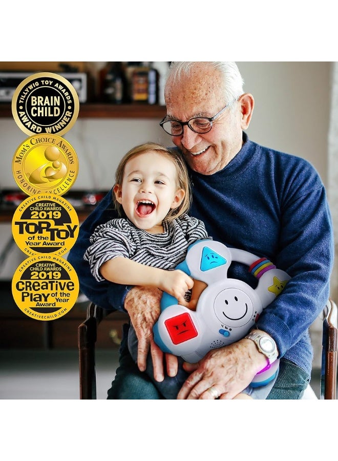 BEST LEARNING My Spin & Learn Steering Wheel - Interactive Educational Toys for 6 to 36 Months Old Infants, Babies, Toddlers - Learn Colors, Shapes, Feelings & Music - Birthday Gifts for Children