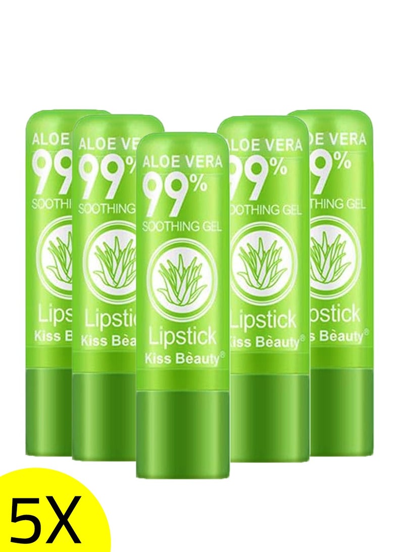 Aloe Vera Lipstick 5 pack