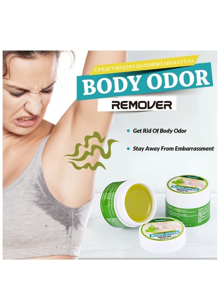 Underarm Care Odor Cream - Armpit Odor Cream Body Odour Remover Cream - Herbal Body Odor Remover Cream Underarm Sweat Deodorant For Man Woman Reduce Sweat And Eliminate Smell 1PCS 10g