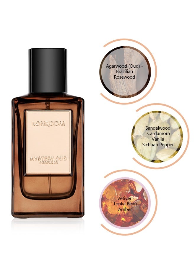 LONKOOM MYSTERY OUD EDT For Men 100ML