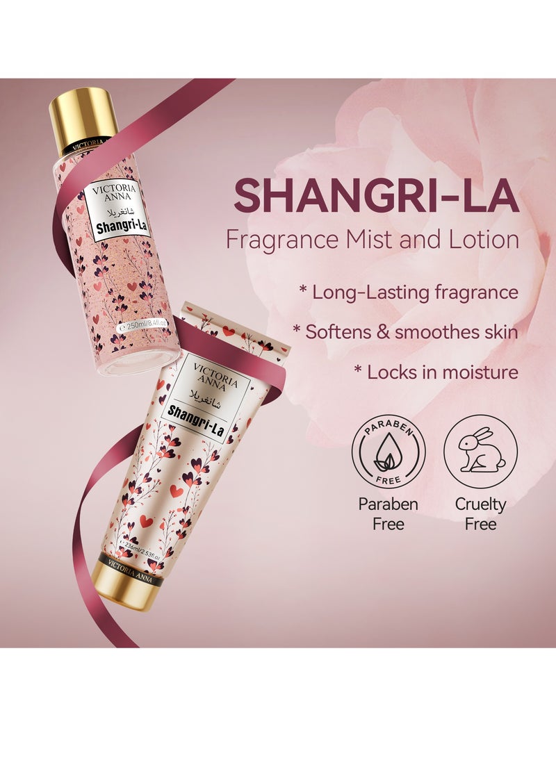 250ml Fragrance Gift Sets body spray with fragrance lotion