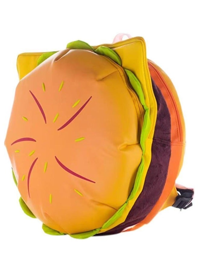 Unisex backpacks hamburger Bag hamburger mburger