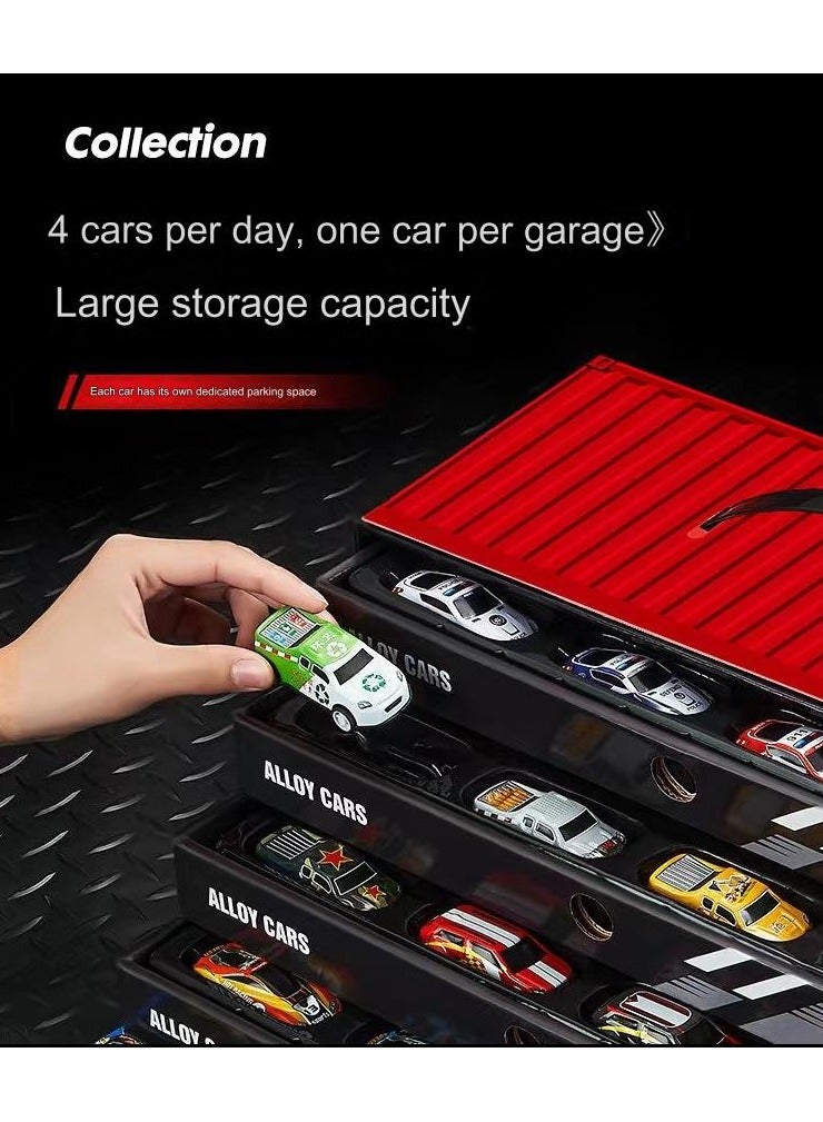 Car Model Container Children Gift Box Boy Gift Inertia Toy Car Kids Toys 3-6 Years Old