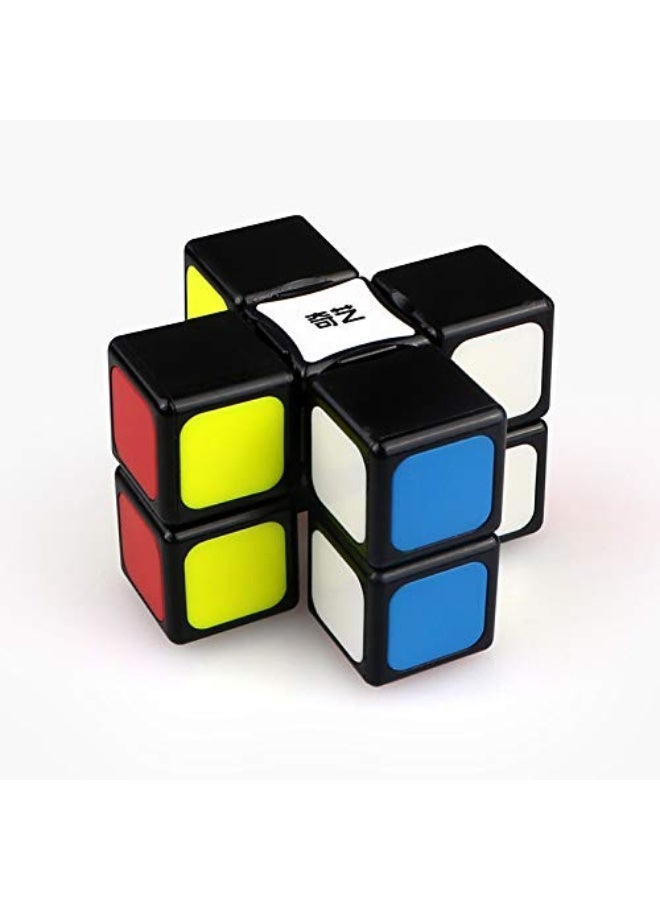 CuberSpeed 1x3x3 Super Floppy Stickerless Magic Cube 3x3x1 Black Titles Version Speed Cube