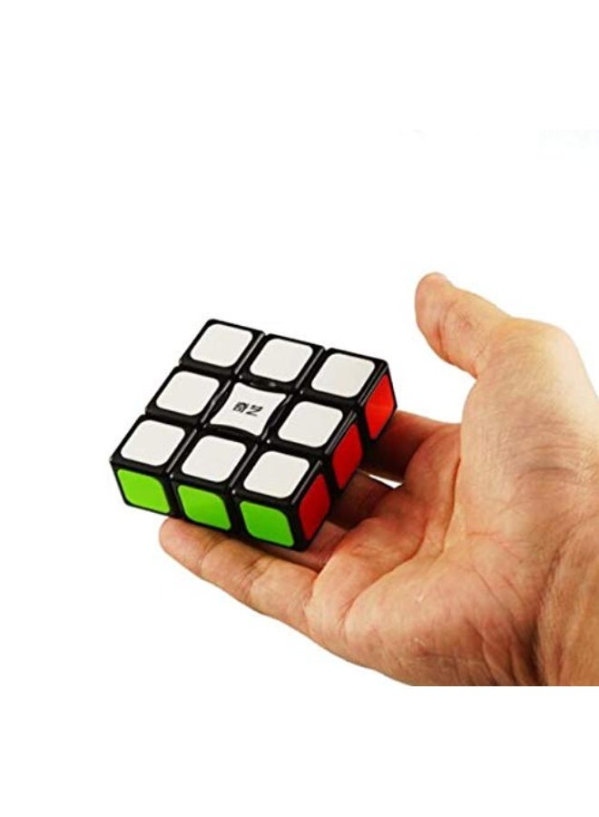 CuberSpeed 1x3x3 Super Floppy Stickerless Magic Cube 3x3x1 Black Titles Version Speed Cube