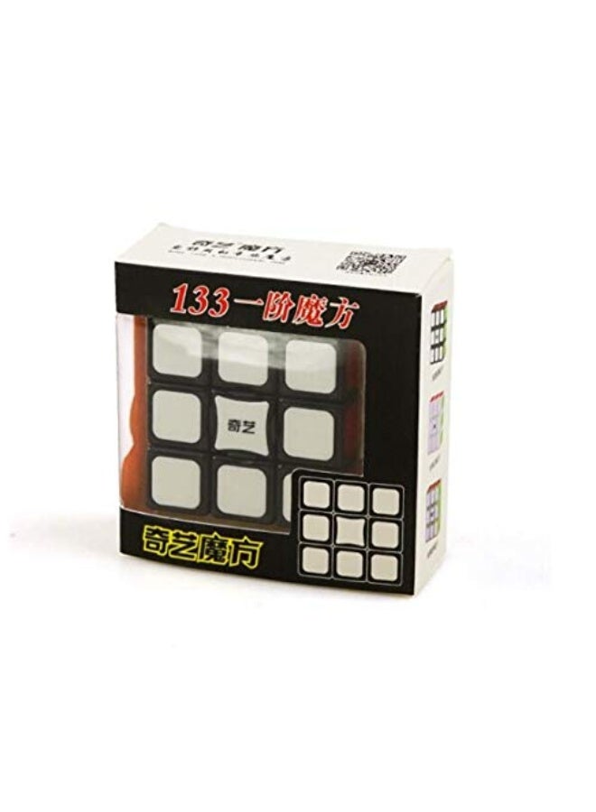 CuberSpeed 1x3x3 Super Floppy Stickerless Magic Cube 3x3x1 Black Titles Version Speed Cube