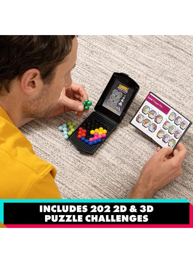 Educational Insights Kanoodle Genius 3-D Puzzle Brain Teaser Game for Adults, Teens & Kids, Over 200 Challenges, Gift for Ages 8+