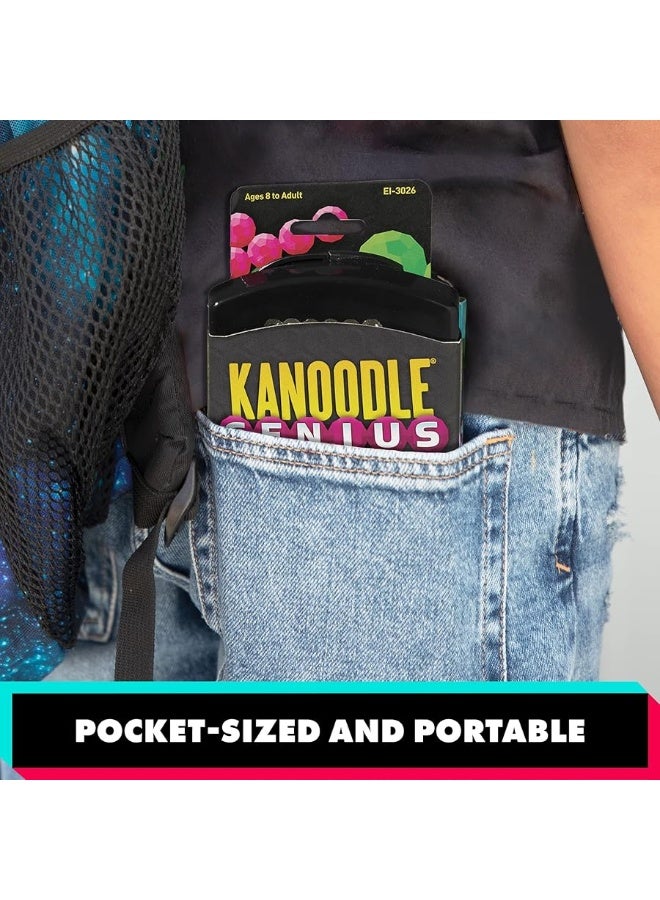 Educational Insights Kanoodle Genius 3-D Puzzle Brain Teaser Game for Adults, Teens & Kids, Over 200 Challenges, Gift for Ages 8+