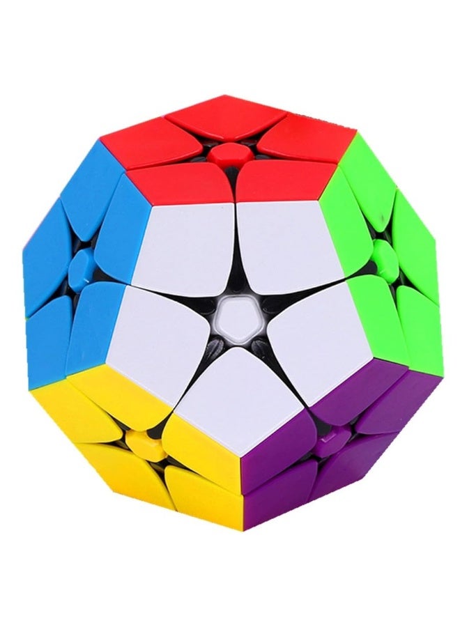 CuberSpeed 2x2 Megaminx stickerless Magic Cube Kilominx 2x2 Color Speed Cube