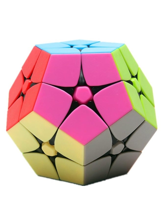 CuberSpeed 2x2 Megaminx stickerless Magic Cube Kilominx 2x2 Color Speed Cube