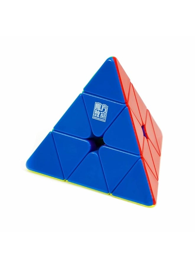 Cuberspeed MoYu RS Pyraminx M stickerless Speed Cube Moyu Pyraminx Magnetic MAGLEV Puzzle