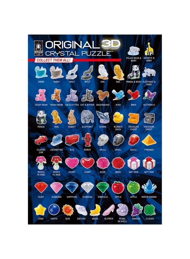 BePuzzled  Squirrel Original 3D Crystal Puzzle Ages 12 and Up