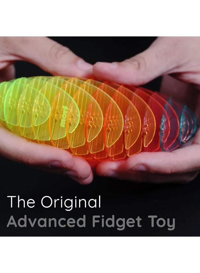 Morf Fidget Worm Toy  Desk Fidgets for Adults  Cool Satisfying Worm Fidget Sensory Toys  Fun and Interactive Morf Fidget Toy for Kids  USA Patent Pending Morf Figgy Toys  Small  12 x 12