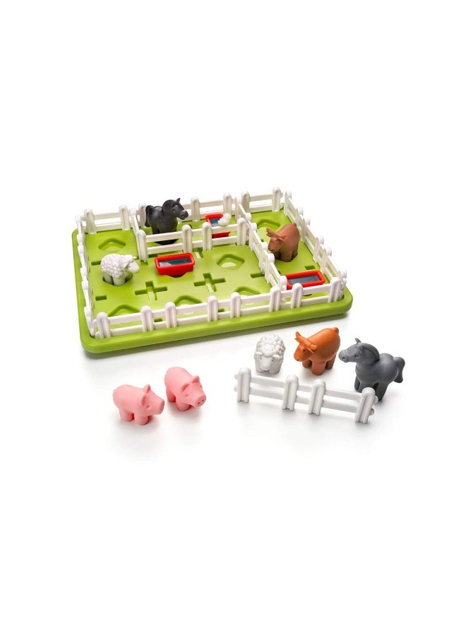 SmartGames Smart Farmer Board Game, a Fun, STEM Focused Cognitive Skill-Building Brain Game and Puzzle Game for Ages 4 and Up