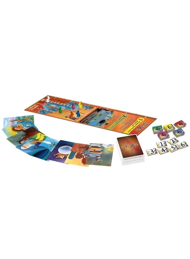 Dixit Board Game - The Award-Winning Game of Imagination and Creativity! Fun Family Storytelling Game for Kids & Adults, Ages 8+, 3-6 Players, 30 Minute Playtime, Made by Libellud