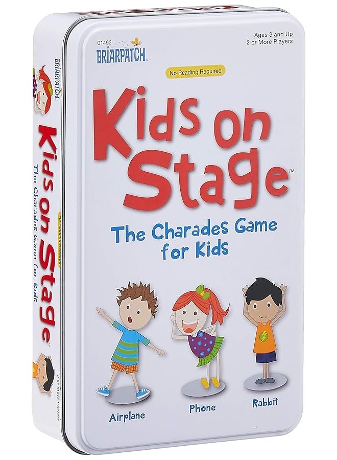 Briarpatch | Kids on Stage: The Charades Game For Kids Travel Tin, Ages 3+