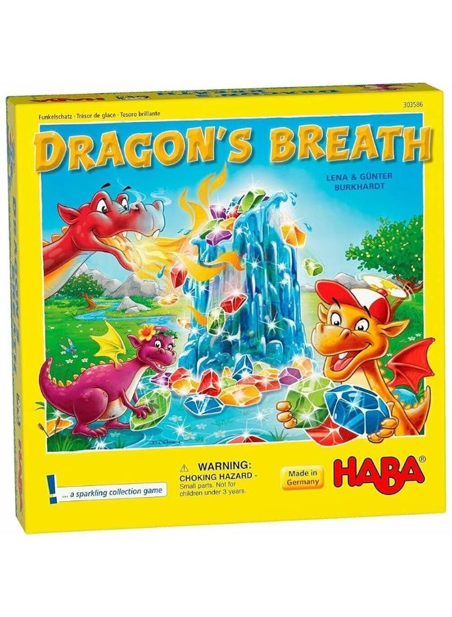 HABA Dragon's Breath - 2018 Kinderspiel des Jahres (Children's Game of The Year) Winner - an Exciting Collecting Game for 2-4 Players Ages 5+
