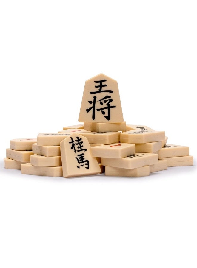 Yellow Mountain Imports Shogi Japanese Chess Magnetic Travel Game Set - 9.6-Inch