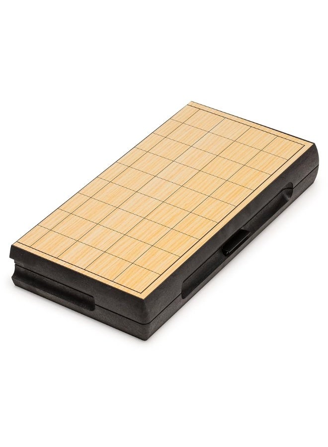 Yellow Mountain Imports Shogi Japanese Chess Magnetic Travel Game Set - 9.6-Inch