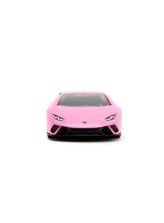 Pink Slips 1:32 W1 Lamborghini HuracÃ¡n Performante Die-Cast Car, Toys for Kids and Adults(Glossy Pink)