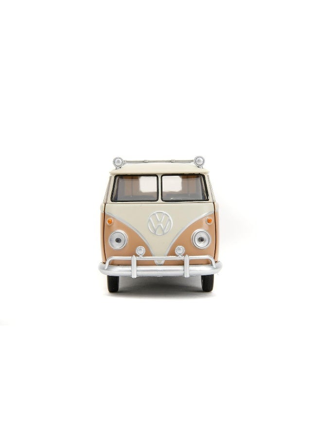 Transformers Rise of The Beast 1:32 Volkswagen Bus Wheeljack w/Robot On Chassis Die-Cast Car, Toys for Kids and Adults