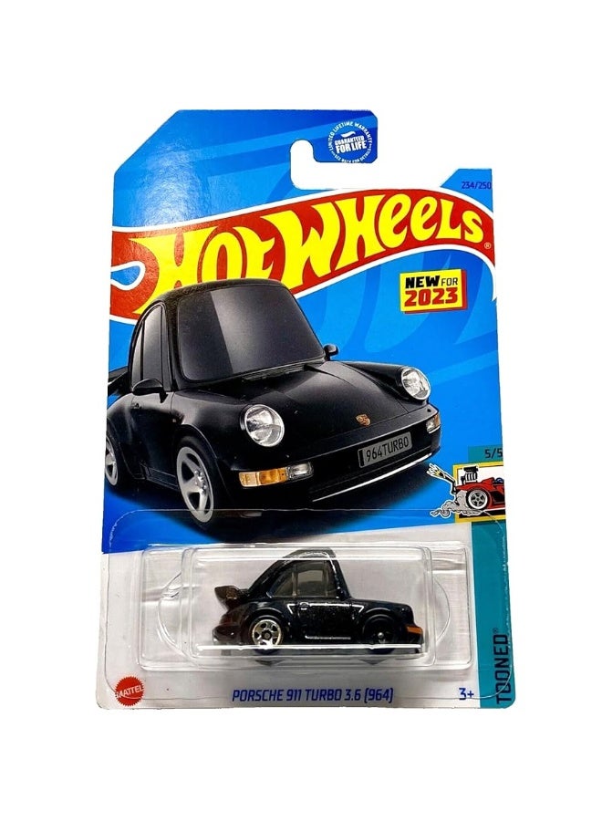 Hot Wheels Porsche 911 Turbo 3.6 (964), Tooned 5/5 (Black)