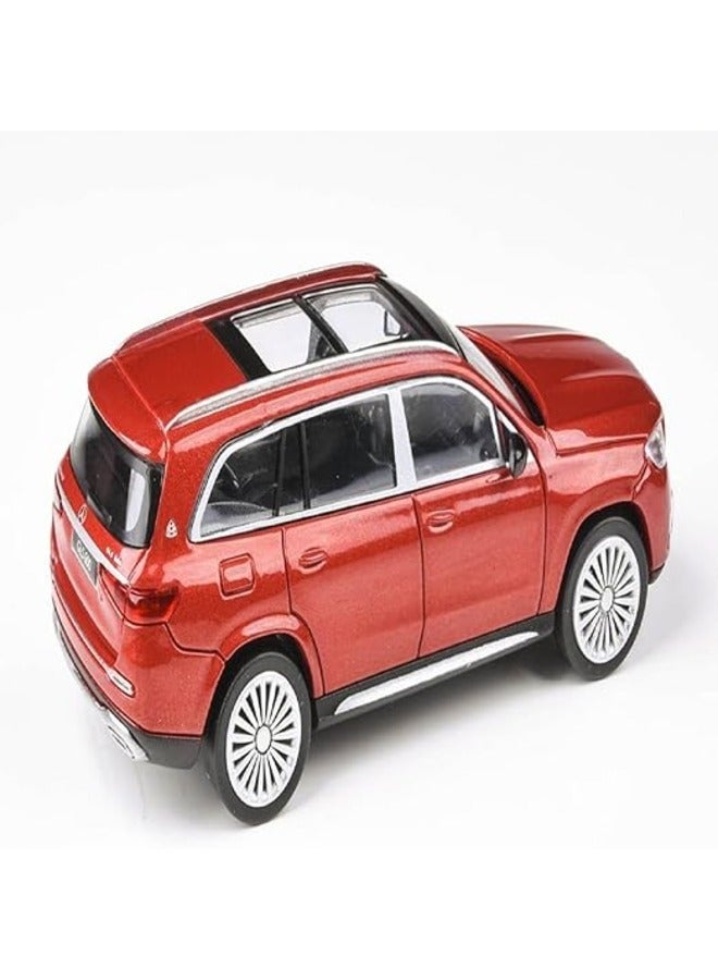 KTRS Enterprise 1:24 Alloy Model Car Mercedes-Benz Gls 600 Maybach Die Casts Model with Sound/Light/Pull-Back Car Toys for Children