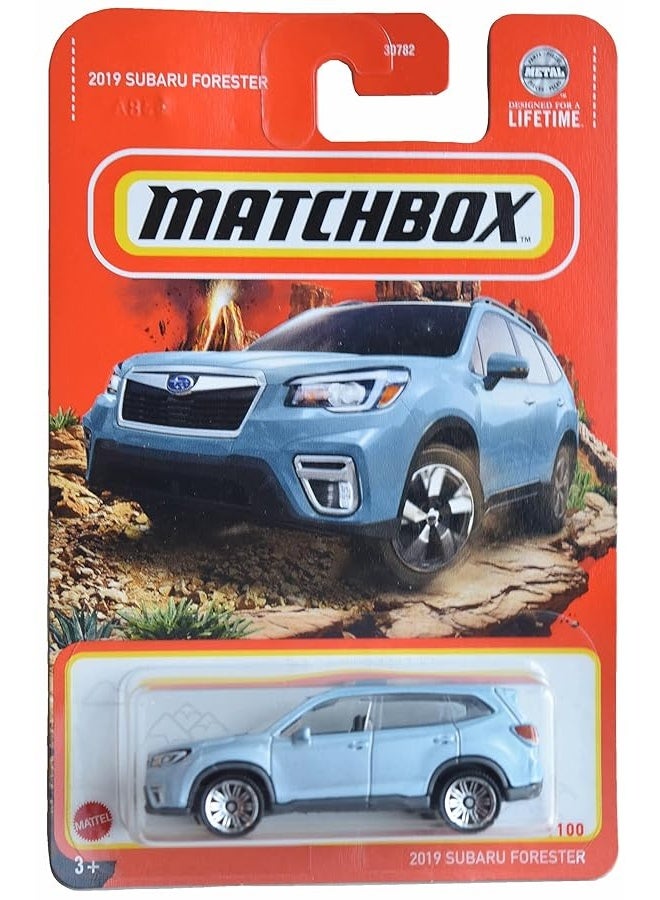 Matchbox 2019 Subaru Forester, Blue 78/100