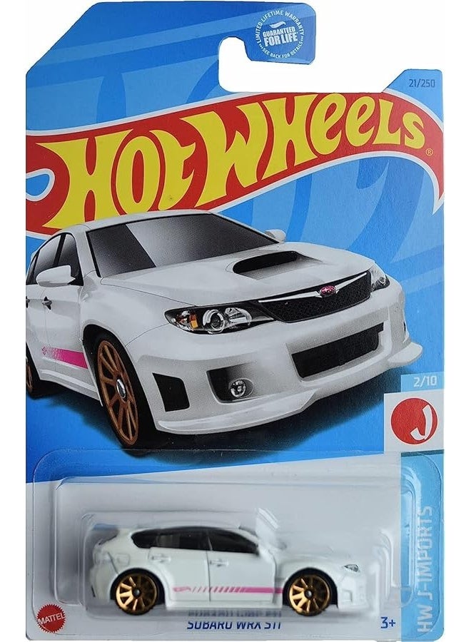 Hot Wheels Subaru WRX STI, HW J-Imports 2/10 [White] 21/250