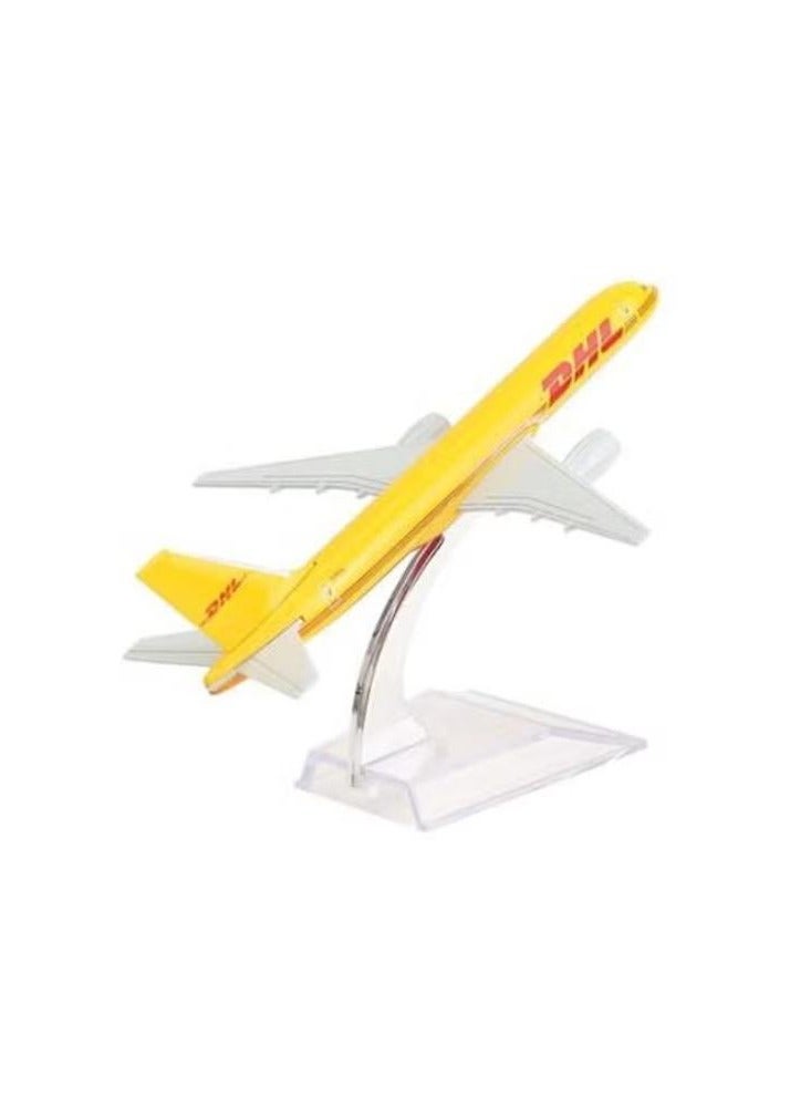 DHL Aircraft Diecast Metal Miniature Airplane Model