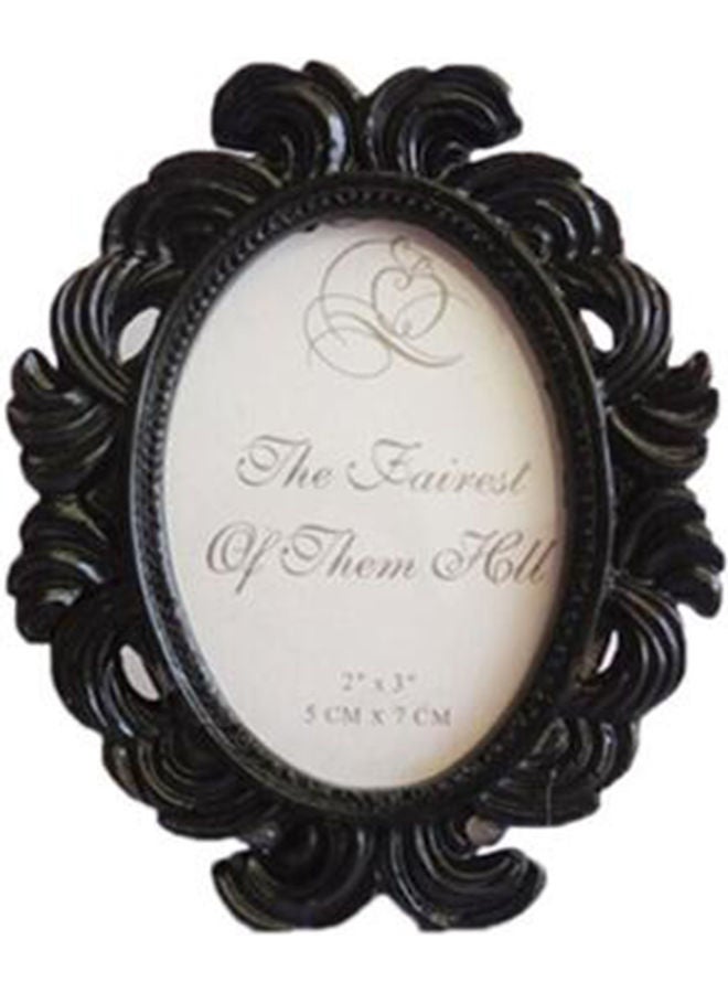 Vintage Picture Frame Black 2x3inch