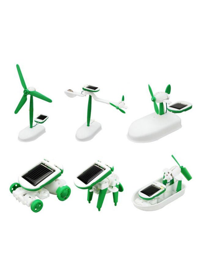 6-In-1 DIY Educational Learning Power Solar Robot Kit