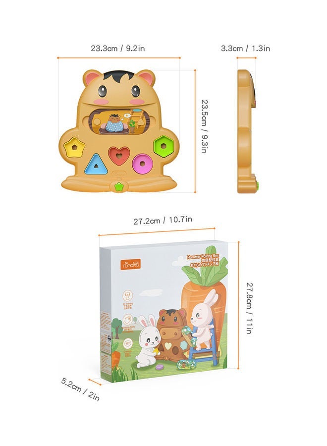 Toddlers Matching Toys With 5 Story Cards