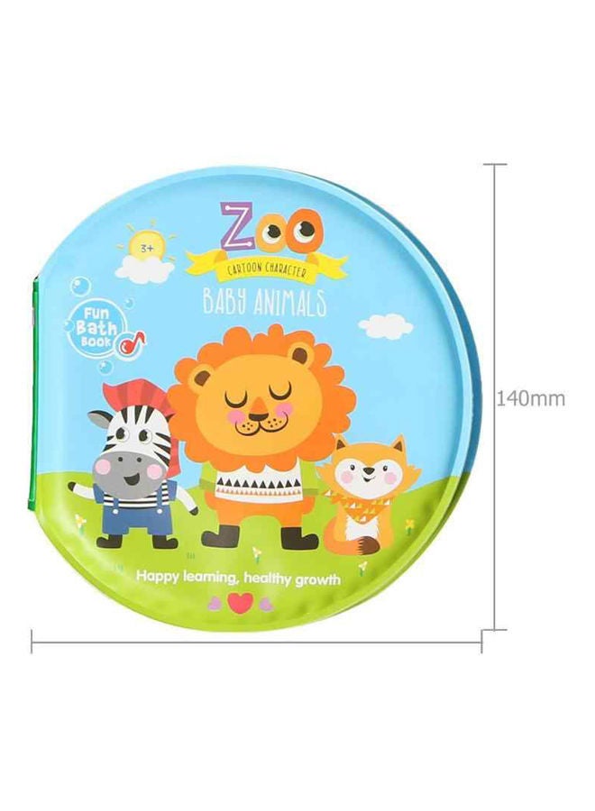 Waterproof Zoo Baby Animal Stuffed Book