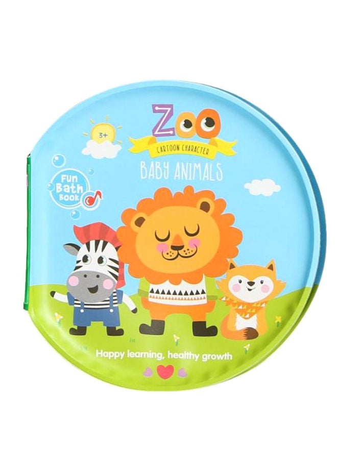 Waterproof Zoo Baby Animal Stuffed Book