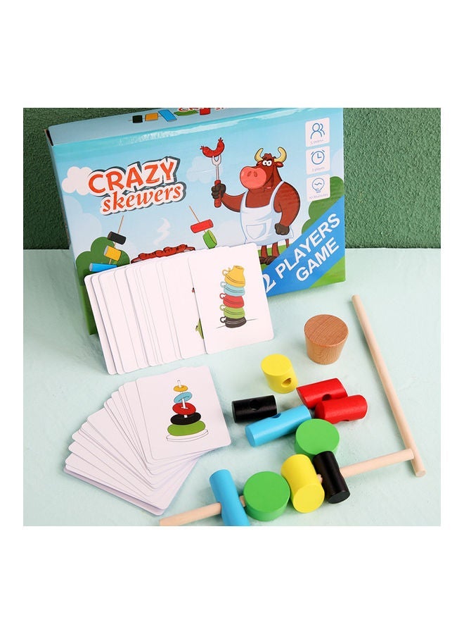 Children's Training Concentration Crazy Skewers Toys 24.7 X 18 4.5cm