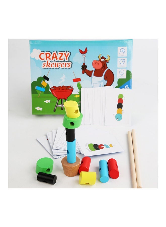 Children's Training Concentration Crazy Skewers Toys 24.7 X 18 4.5cm