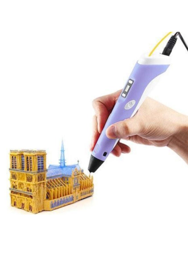 3D Pen Printer Art Modeling Stereoscopic PLA Filament With LCD Screen