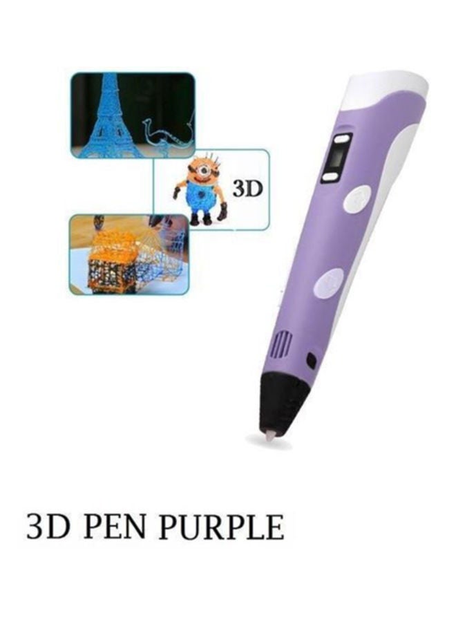 3D Pen Printer Art Modeling Stereoscopic PLA Filament With LCD Screen