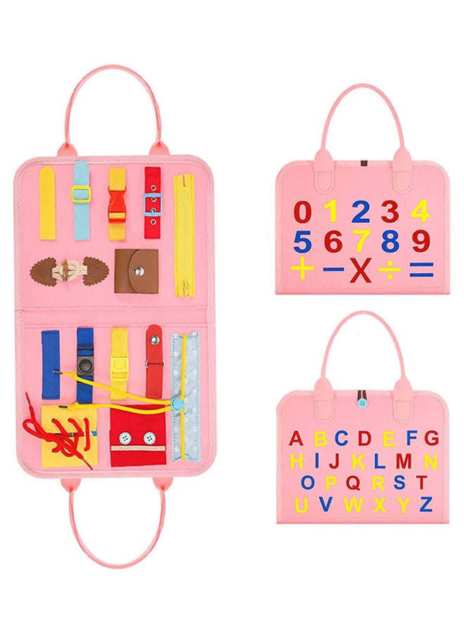 Sensory Toddler Busy Activity Board