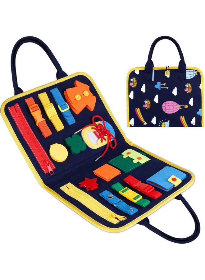 Sensory Toddler Busy Activity Board