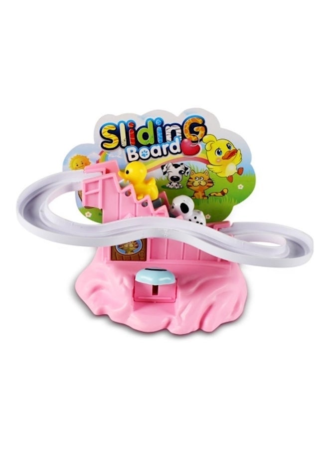 Climbing Stairs Rotating Slide Track